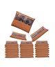 JD FRESH 20 Pcs Non-Woven Saree Covers with Zip - Orange