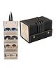 JD FRESH 4 Slots Foldable Sunglass Organizer  - Black