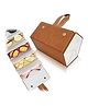 JD FRESH 5 Slots Foldable Sunglass Organizer  - Brown
