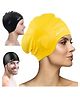 JD FRESH Silicone Swimming Cap - Yellow