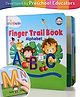 Intelliskills Pave-A-Way Finger Trail - Alphabet | ABCD Tracing Activity Board Book | Trace & Learn | Enhances Letter Recognition & Motor Skills | Fun Learning | For Gifting | Educator Recommended