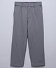 Taffykids Cotton Jersey Full Length Solid Trousers - Grey