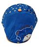 Kid-O-World Cotton Bear Printed & Embroidered Golf Cap  - Dark Blue-  Diameter 50 Cms