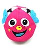 Kid-O-World Cotton Clown Face Designed Golf Cap - Pink-  Diameter 50 Cms