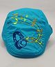 Kid-O-World Cotton Musical Notes Embroidered Golf Cap - Light Blue-  Diameter 50 Cms
