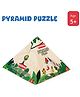 Kores Pyramid Puzzle - Green