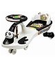 JoyRide Kid's Swing Wiggle Twist & Go Scooter Panda Car Ride On- Multicolor