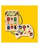Clapstore Toys Busy Board Spark Switch & Tinker Pad Combo, LED Sensory Montessori Toys for Kids, 1-6 Year (V1/V2)