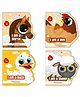 Oswaal Lil Legends Farm Animal Illustrated Board Book Set (Set of 4) | Hen, Duck, Sheep & Horse Shapes for Kids | Soft, Child-Friendly Picture Books