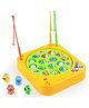 SUPER TOY Musical Fish Catching Game for Kids with 32 Fish and 4 Fishing Rods