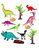 SUPER TOY Big Size Egg Dinosaur Realistic Figures Playset Toys for Kids Baby Year Old
