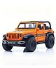 SUPER TOY 1:36 Scale Die Cast Thar Jeep Open Door Metal Car Toy for Kids Boys Unbreakable Diecast Model High Speed Racing Pull Back Car for Boys Birthday Gift