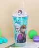 The Procure Store Frozen Design LED Sipper With Straw- Green -550 ml
