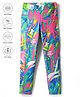 Pine Active Knit Full Length Super Stretch Printed Legging - Multicolor