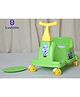 Luvlittle Catty Scooter Potty Trainer With Wheels, Removable Tray and lid baby Toilet - Colour May Vary