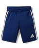 Adidas Kids Knit Shorts with Tape Detailing - Navy Blue