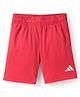 Adidas Kids Solid Colour Shorts - Red