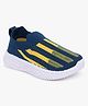 Superminis Striped Mesh Detailed Slip On Shoes - Dark Green