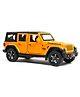 Friction Powered 1:32 Scale Pull & Go Jeep Toy - Yellow