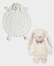 Mi Arcus Baby New Born Essentials Gift Set Hamper Including Activity Play Mat & Bunny Soft Toy- White