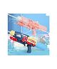 Sanjary Water Pistol With Large Capacity,Long Shoot Range Powerful Pump Water Guns For Kids Pack of 1 Color May Vary