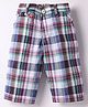 Noddy Checked Jamaican Shorts - Green