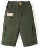 Noddy Pocket & Patch Detailed Capri - Green