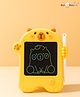 NeonateCare LCD Writing Pad/Tab | Writing, Drawing, Reusable, Portable Pad with Colorful Letters | 4.7 Inch Graphic Tablet (CapyBara)
