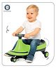 Aditi Toys Swing Car with 360° Rotating Wheels, Silent PU Wheels RideOn Magic Car Durable Design, 100kg Load Capacity, Perfect for Indoor/Outdoor Play Above 3+ age (Green)
