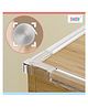 BabySafeHouse Clear Pre-Taped Furniture Edge Guard and Corner Protector - 6.5ft Edge + 4 Corner Guards (Transparent Silicon) for Baby Proofing & Child Safety