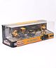 Majorette Volvo Edition Gift Pack Free Wheel Movable Parts Pack of 4 - Yellow & Black