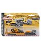Majorette Volvo Free Wheel Die Cast Transporter - Yellow
