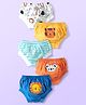 Doodle Poodle 100% Cotton Stripes & Animal Printed Briefs Pack Of 5 - Multi Colour