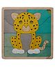 Ekoplay Amur Leopard Wooden Puzzle | 20 Pieces Jigsaw Puzzle | Endangered Animals for Kids 3 Years and Above