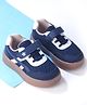 Cute Walk by Babyhug Sports Shoes with Velcro Closer & Tape Detailing -Navy Blue
