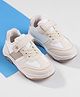 Cute Walk by Babyhug Sports Shoes with Velcro Closure & Logo Print - Beige