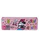 Gluman Magnetic Pencil Box With Minnie Mouse Print - Pink