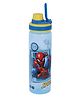 Gluman Pitorro Water Bottle With Spider Man Print Light Blue - 650 ml-Plastic Water Bottle