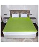 AVI 100% Waterproof & Dustproof Polyester Mattress Protector for Single Size Bed Mattress- with Elastic Bands (36