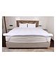 AVI Soft Microfiber 2500 GSM Mattress Topper Single Bed, Mattress Padding , Cotton Top & Bottom with Elastic Bands, White, 36x78 Inches