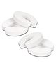 Kids Station C Shaped Door Guard Pack of 4 - White