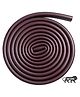 Kids Station NBR BPA-Free Baby Safety Edge Protector - Edge Protector Strip for Infants, Sharp Edges - Toddler proofing Cover - Safety Bumper for Furniture, Table and Bed Corners - U shaped - 5m Long (Brown)