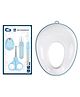 Kids Station Portable Baby Potty Training Seat with 4 Piece Baby Grooming Kit - Suitable for potty training of Boys - Potty Training Seat for 1 + Year child - Nail Filer, Rounded Scissors, Nail Cutter and Tweezer - (Blue)