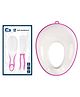 Kids Station Portable Baby Potty Training Seat with 2 Piece Baby Grooming Kit - Potty Training Seat for 1 + Year child - Kids Comb and Hair Brush - Accessories Set for Infants and Toddlers - (Pink)