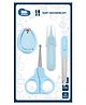 Kids Station 4 in 1 Grooming Kit for New Born Baby -(Blue)
