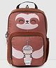 Wildcraft Height 14 Inches Champ Backpack With Milkshake Print Brown