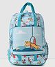 Wildcraft Champ Backpack with Tiger Print Light Blue - Height 16 Inches