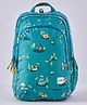 Wildcraft Champ Backpack With Ducks Print Green - Height 16 Inches