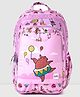 Wildcraft Champ Backpack With Circus Print Pink - Height 16 Inches