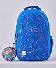 Wildcraft Squad Printed Backpack With Pouch Blue - Height 16 Inches